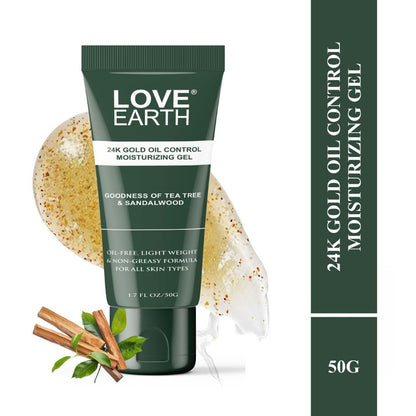 Love Earth 24K Gold Oil Control Moisturizing Gel