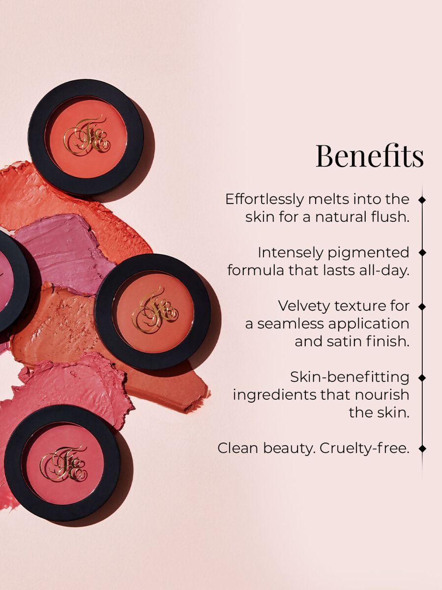 Forest Essentials Noor Nikhaar Satin Cheek Tint Manikya - Ruby - Drmedicart