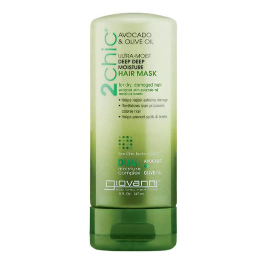 Buy Giovanni Organic 2Chic Olive Oil & Avocado Ultra-Moist Deep Deep Moisture Hair Mask from DrMediCart, Ship from India to USA