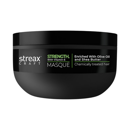 Streax Craft Strength Mask Hair Spa For Chemically Treated Hair Strength With Vitamin-E