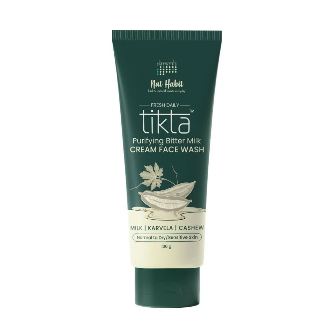 Buy Nat Habit Purifying Bitter Milk Tikta Cream Face Wash from DrMediCart, Ship from India to USA