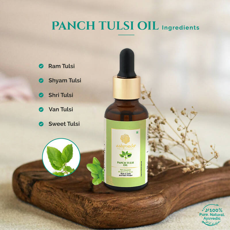 Ashpveda Panch Tulsi Oil
