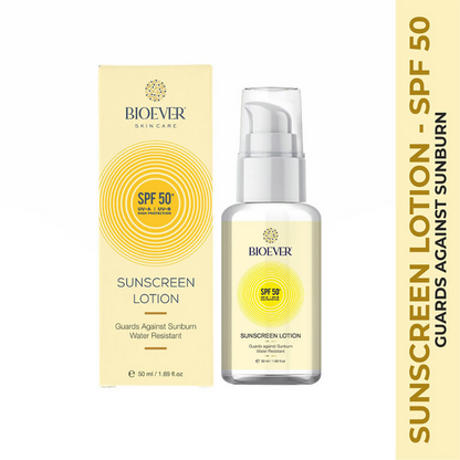Bioever Sunscreen Lotion SPF 50+ UV-A