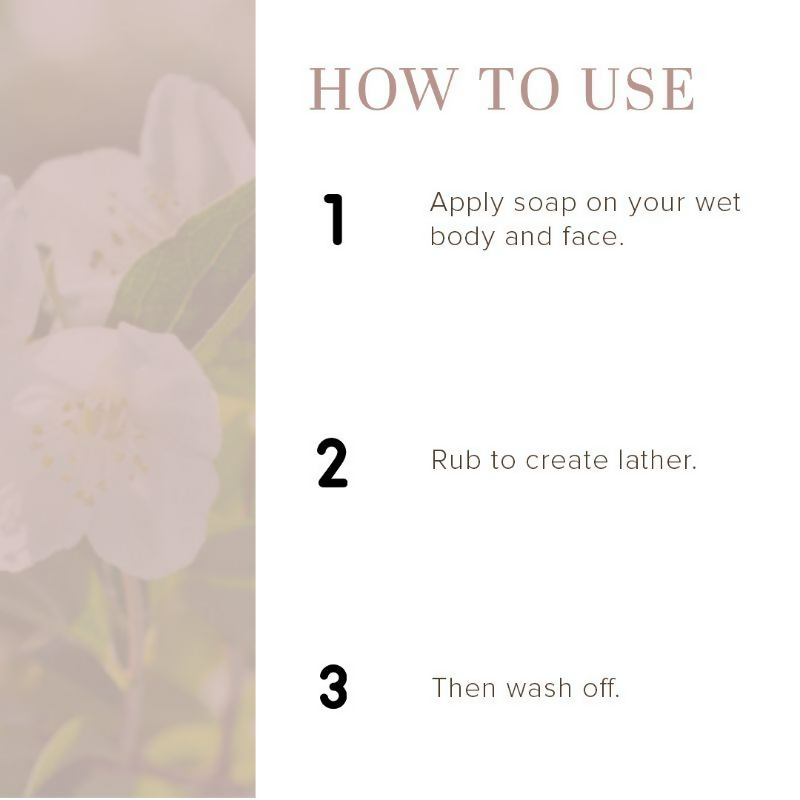 Khadi Natural Jasmine Handmade Soap