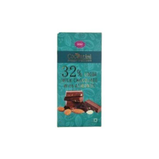 Buy Karachi Bakery 32% Cocoa Milk Chocolate With Almonds from DrMediCart
