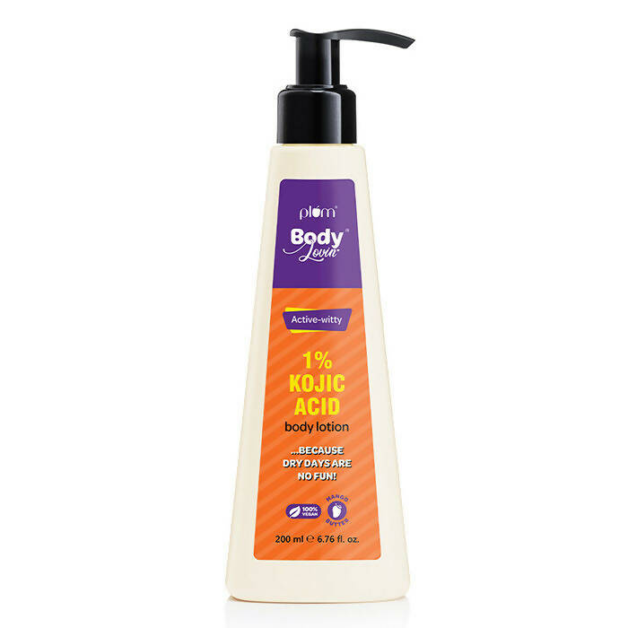 Plum BodyLovin Active-witty 1% Kojic Acid Body Lotion - DrMediCart 