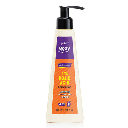 Plum BodyLovin Active-witty 1% Kojic Acid Body Lotion - DrMediCart 