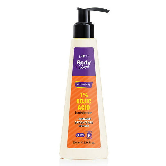 Plum BodyLovin Active-witty 1% Kojic Acid Body Lotion - DrMediCart 
