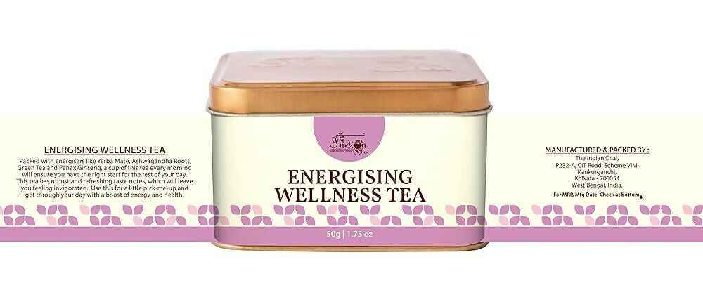 The Indian Chai  Energising Wellness Tea