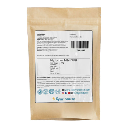 The Ayur House Harad Haritaki Karakkaya Powder