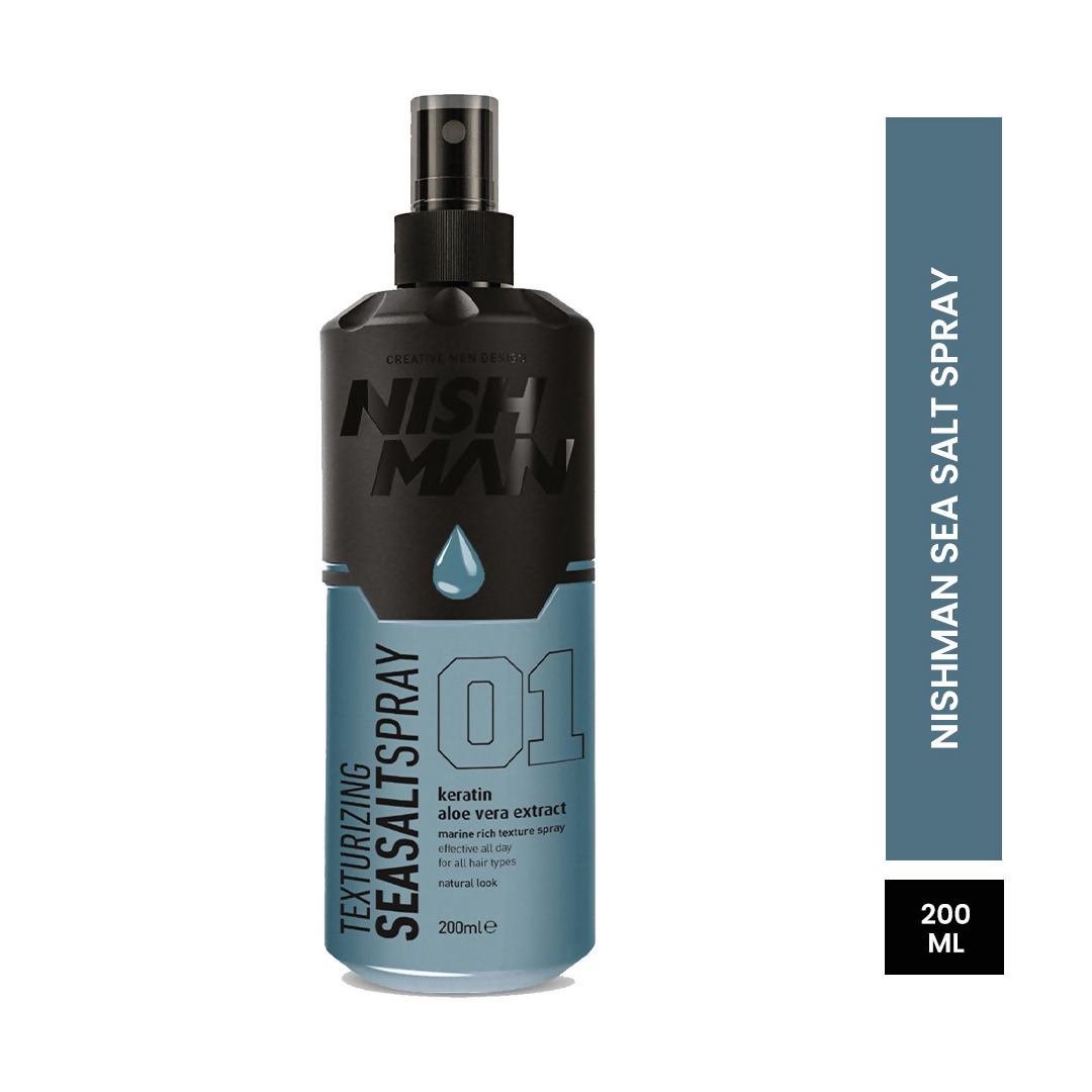 NishMan Texturizing Sea Salt Spray Keratin
