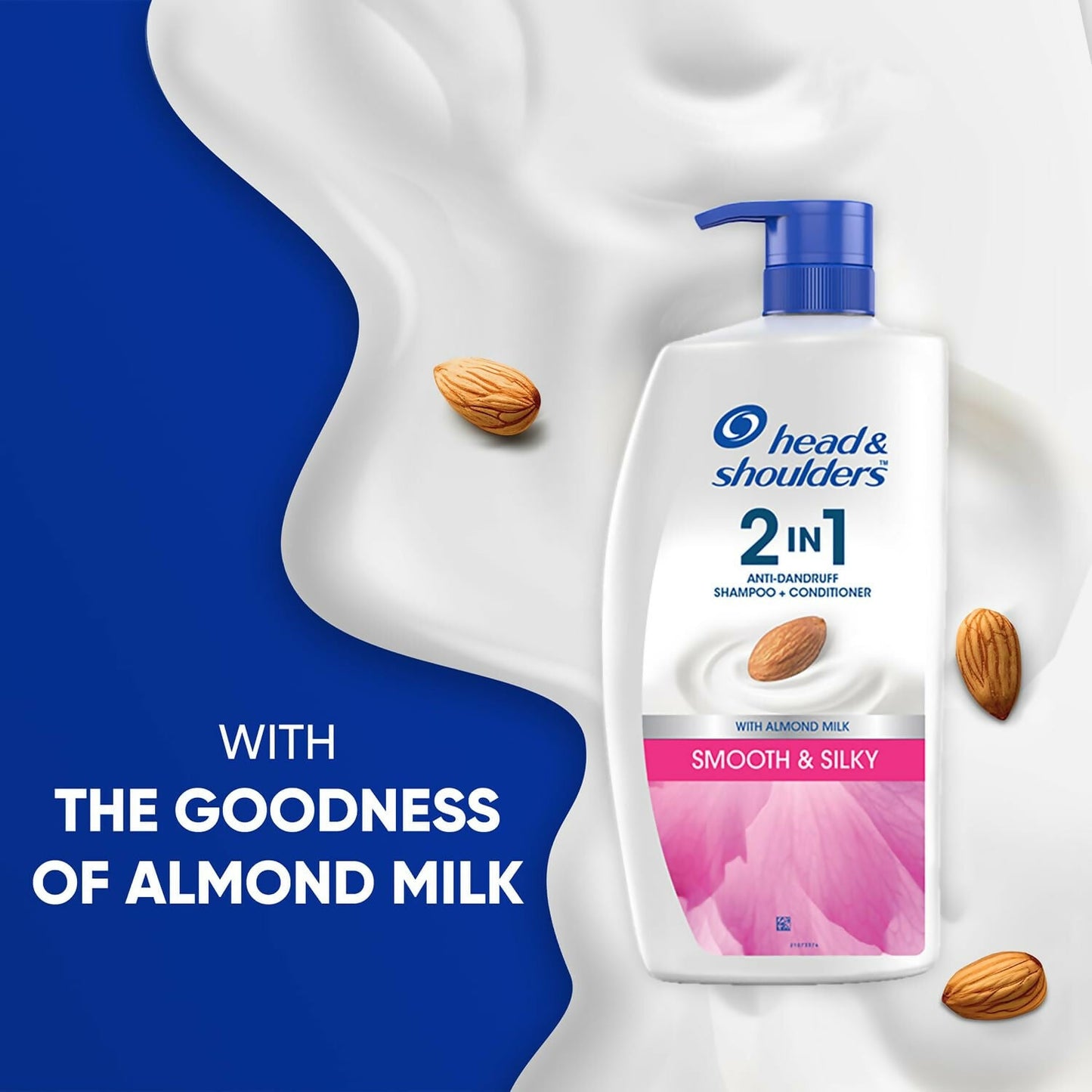 Head & Shoulders 2-in-1 Smooth and Silky Anti Dandruff Shampoo + Conditioner