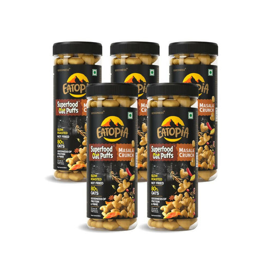 Eatopia Superfoods Oat Puffs - BBQ
