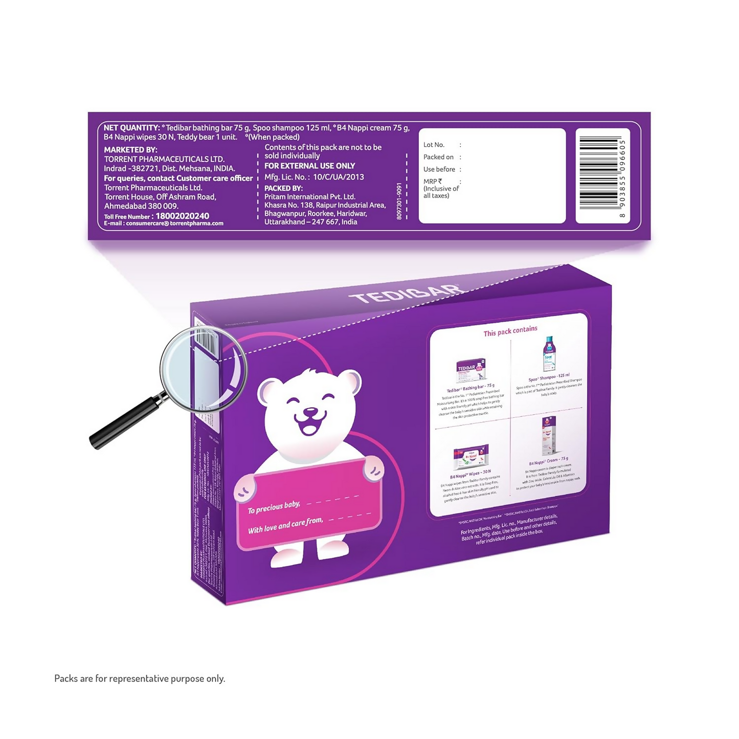 Tedibar Family Baby Care Gift Pack