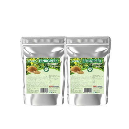 Buy Syndy Pharma Fenugreek Powder (Methi) for Hair & Skin from DrMediCart, Ship from India to USA