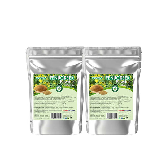 Syndy Pharma Fenugreek Powder (Methi) for Hair & Skin