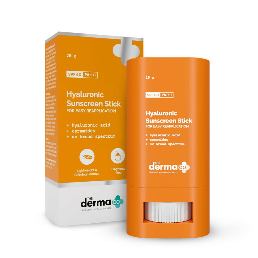 The Derma Co Hyaluronic Sunscreen Stick with SPF 60 - Drmedicart