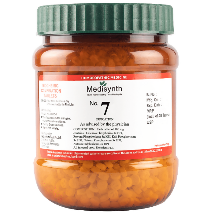 Medisynth Bio-Chemic Combination No.7 Tablets