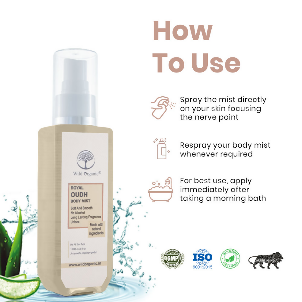 Wild Organic Royal Oudh Body Mist