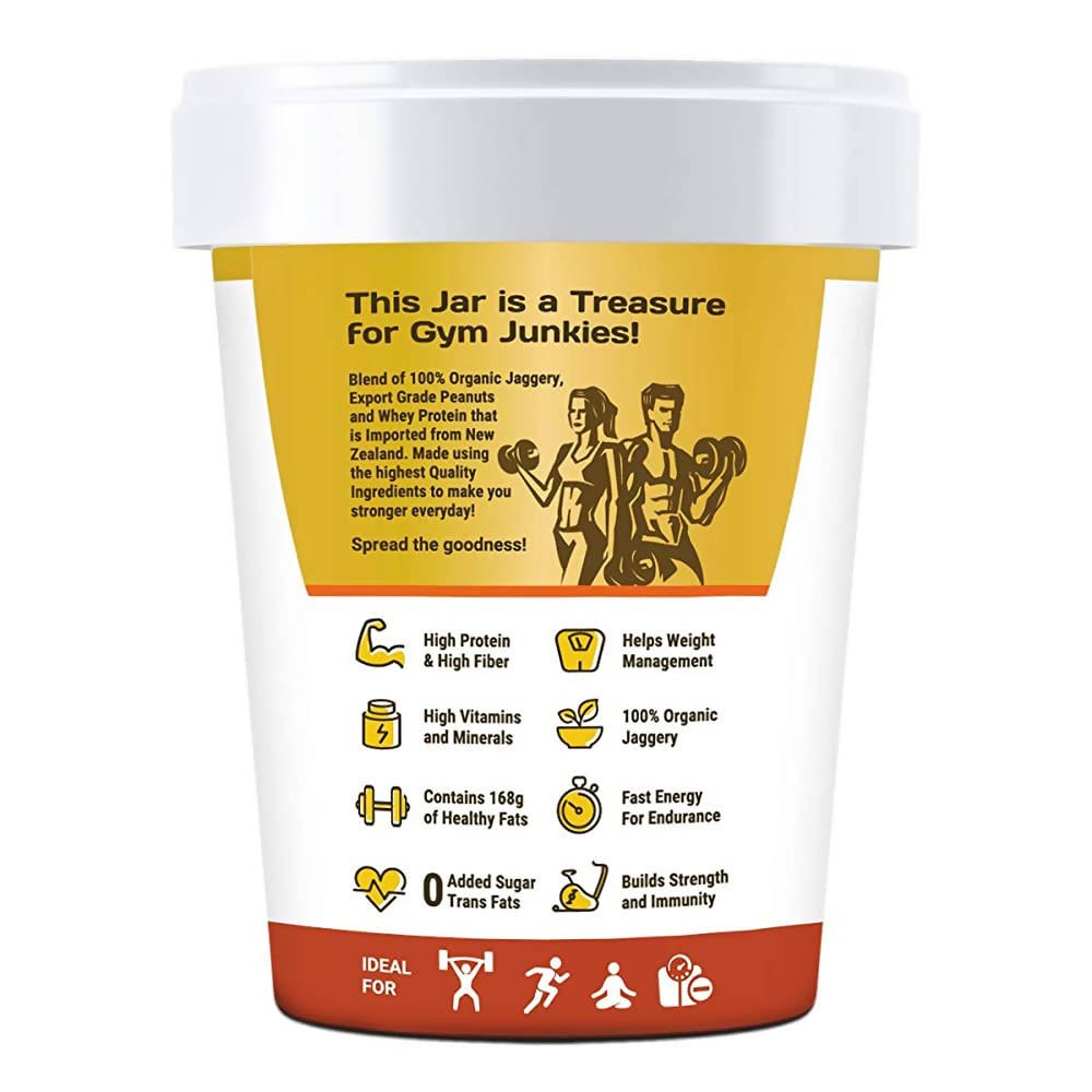 Pintola High Protein Creamy Peanut Butter with Organic Jaggery