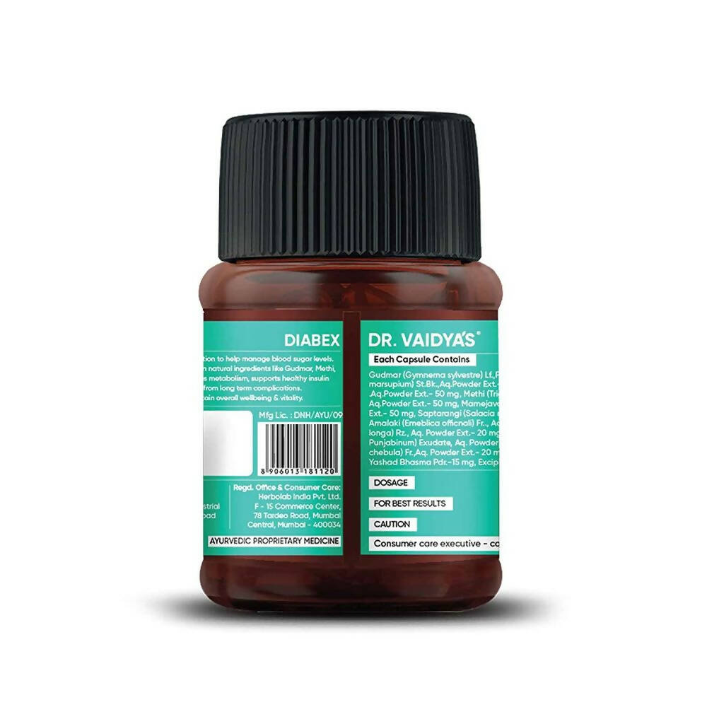 Dr. Vaidya's Diabex Capsules