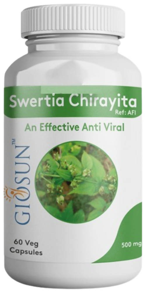 Buy Giosun Swertia Chirayita Veg Capsules from DrMediCart, Ship from India to USA