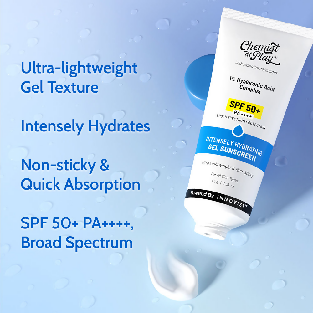 Chemist At Play Intensely Hydrating Gel Sunscreen SPF 50+