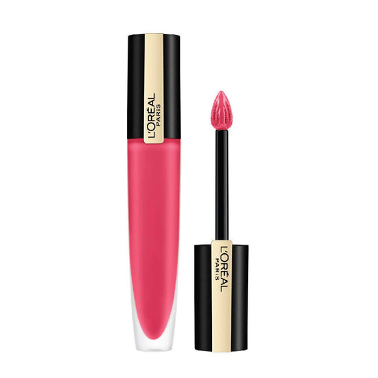 L'Oreal Paris Rouge Signature Matte Liquid Lipstick - 128 I Decide - DrMediCart