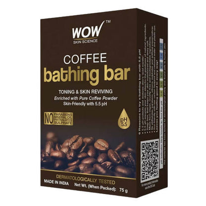 Buy Wow Skin Science Coffee Bathing Bar from DrMediCart, Ship from India to USA