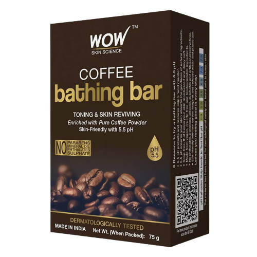 Buy Wow Skin Science Coffee Bathing Bar from DrMediCart, Ship from India to USA