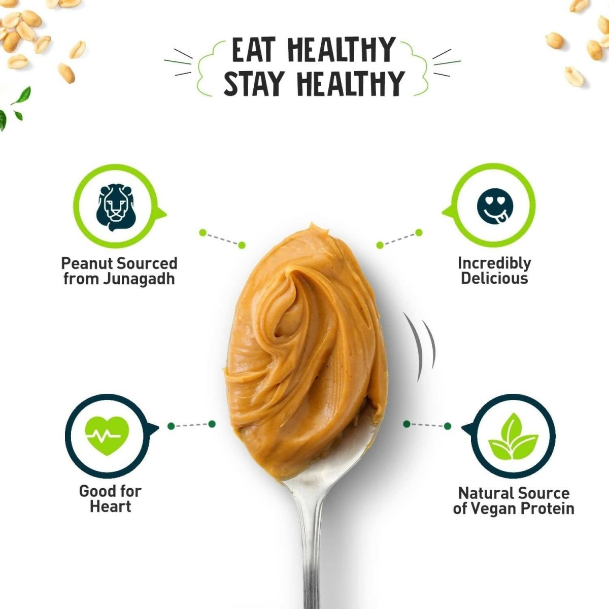 Alpino Natural Peanut Butter Powder Unsweetened