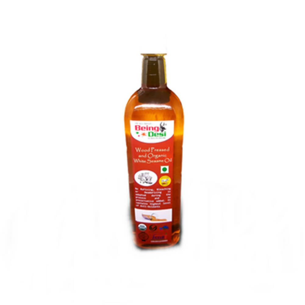 Being Desi Organic Wood pressed White Sesame Oil