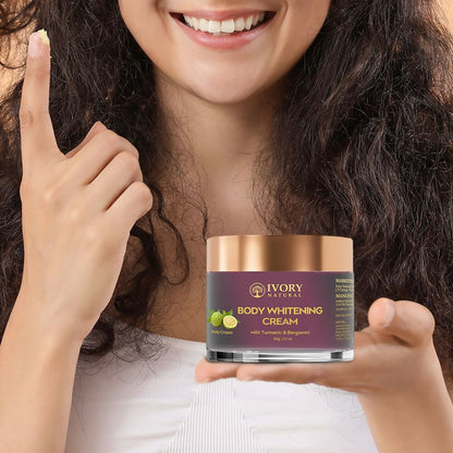 Ivory Natural Body Whitening Cream - Achieve Even Skin Tone And Smooth Texture For A Radiant Glow