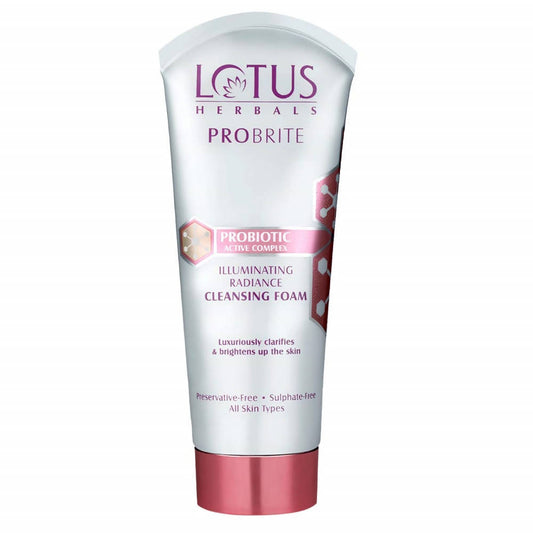 Buy Lotus Herbals Probrite Illuminating Radiance Cleansing Foam from DrMediCart, Ship from India to USA