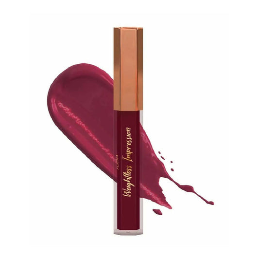 FLiCKA Weightless Impression 12 December - Pink Matte Finish Liquid Lipstick