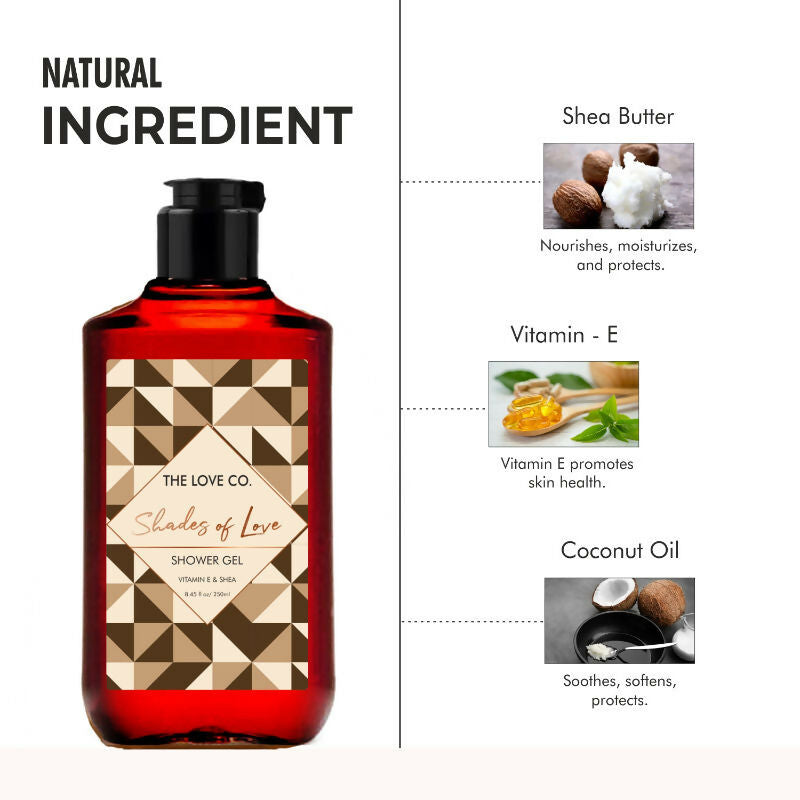 The Love Co. Shades of Love Shower Gel