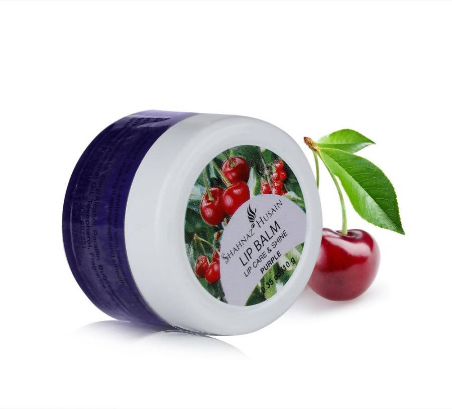 Shahnaz Husain Lip Balm Lip Care & Shine Purple