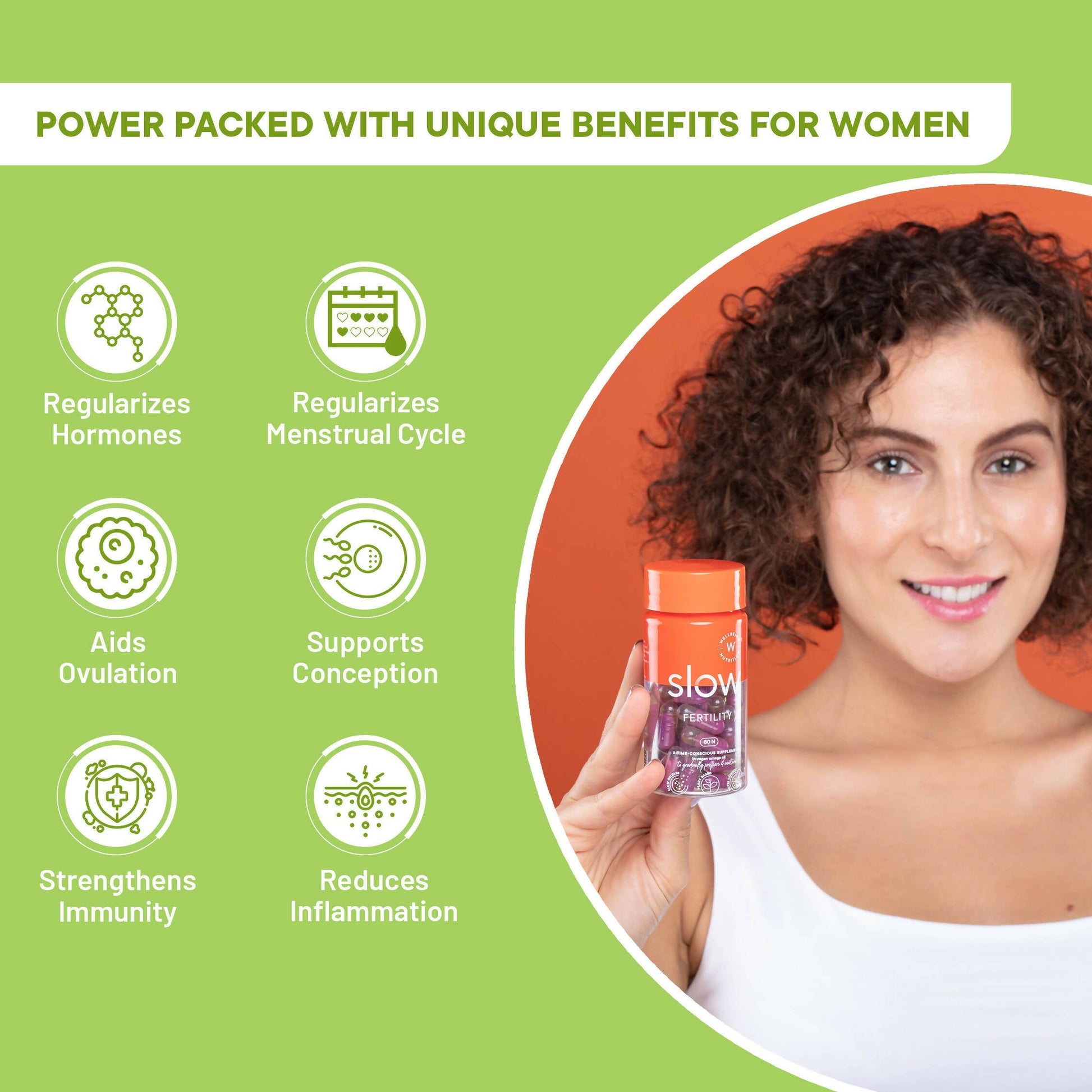 Wellbeing Nutrition Slow | Fertility for Her Capsules - Drmedicart
