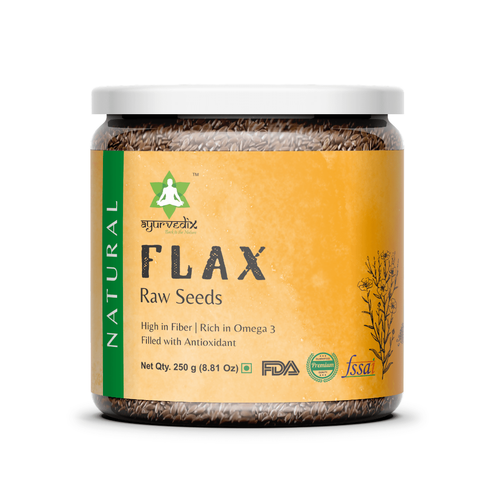 Ayurvedix High-Quality Flax Seeds