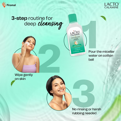 Lacto Calamine Micellar Cleansing Water