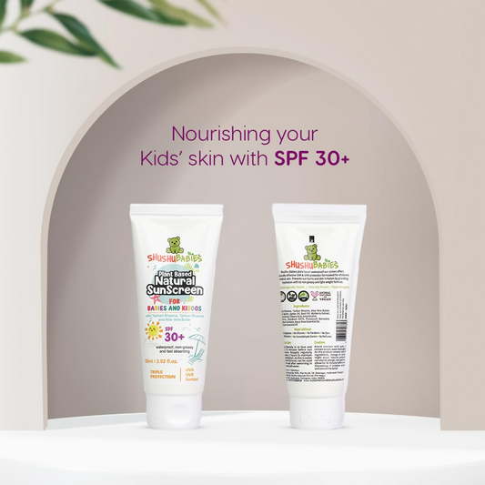 Buy ShuShu Babies Sunscreen For Babies & Kids , SPF 30+ (under 0-12 Years) from DrMediCart, Ship from India to USA