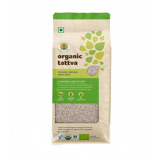 Buy Organic Tattva Urad Dal White Split from DrMediCart, Ship from India to USA