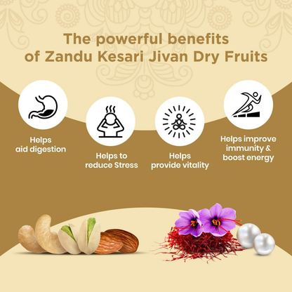 Zandu Kesari Jivan Dry Fruits Chyawanprash
