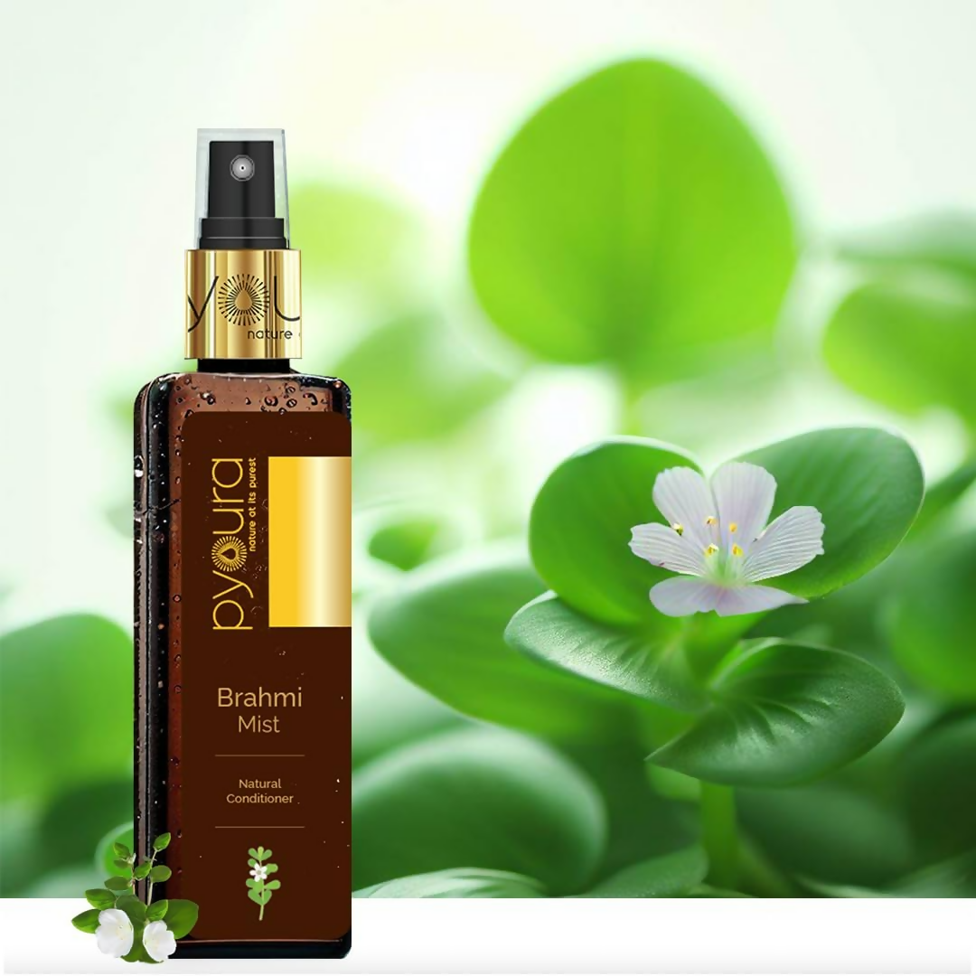 Pyoura Brahmi Non-Oily Hair Spray Serum Mist Natural Conditioner