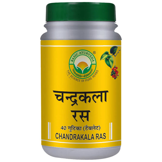 Buy Basic Ayurveda Chandrakala Ras Tablet from DrMediCart, Ship from India to USA