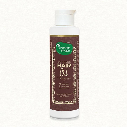 Buy Mother Sparsh 30 Herbs Hair Oil from DrMediCart, Ship from India to USA