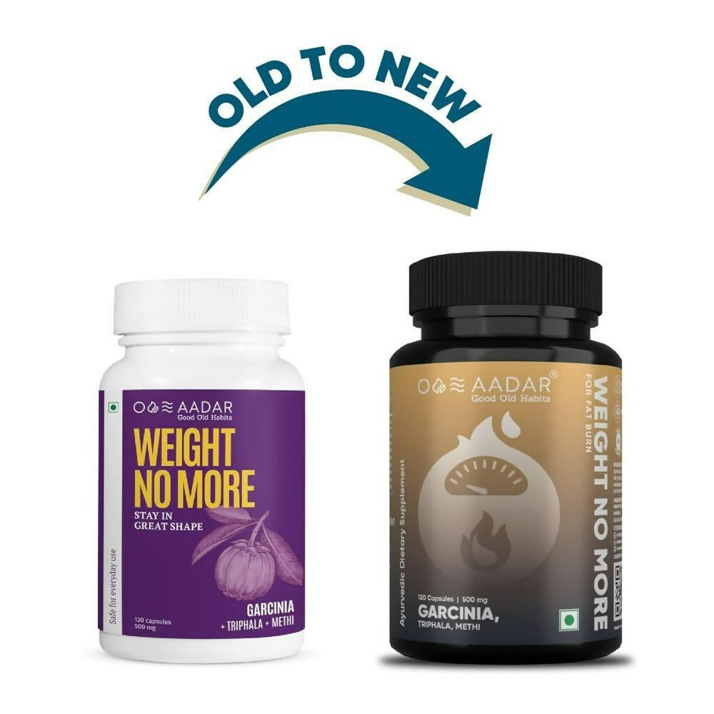 Aadar Weight No More Garcinia, Triphala, Methi Capsules