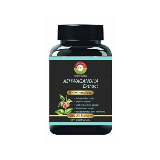 Buy Cordy Herb Ashwagandha Extract Capsules from DrMediCart, Ship from India to USA