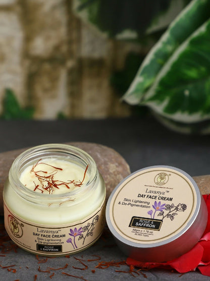Tatvik Ayurveda Lavanya Day Face Cream (Rose & Saffron)