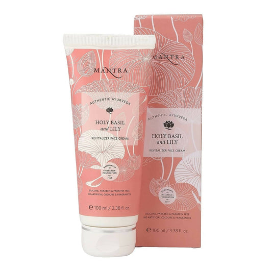 Buy Mantra Herbal Holy Basil and Lily Revitalizer Face Cream from DrMediCart, Ship from India to USA